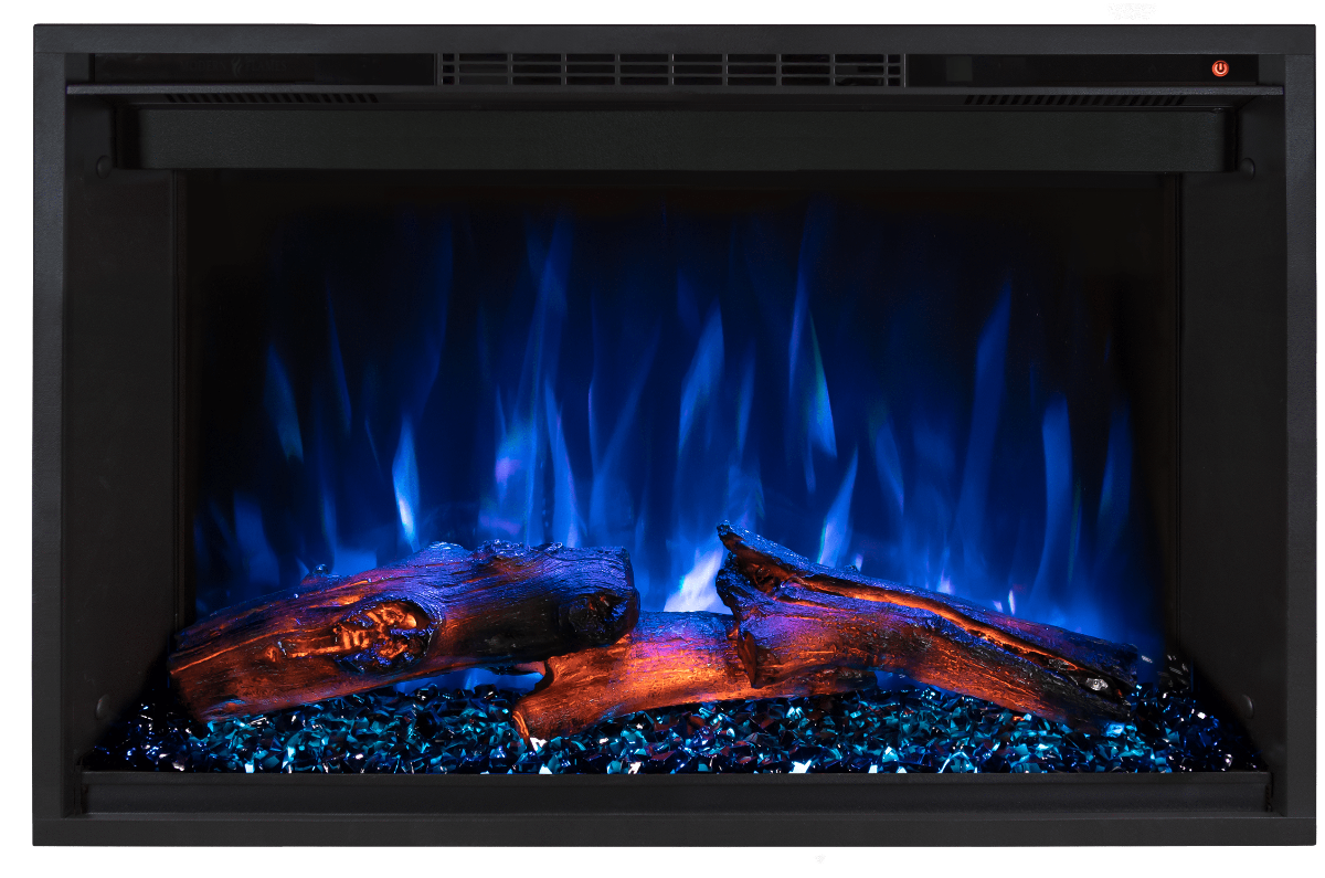 StarWood Fireplaces - Modern Flames Redstone 30-Inch Built-In Electric Fireplace -