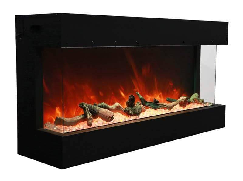 StarWood Fireplaces - Amantii 40-Tru-View-XL Deep - 3 Sided 40-Inch Electric Fireplace -