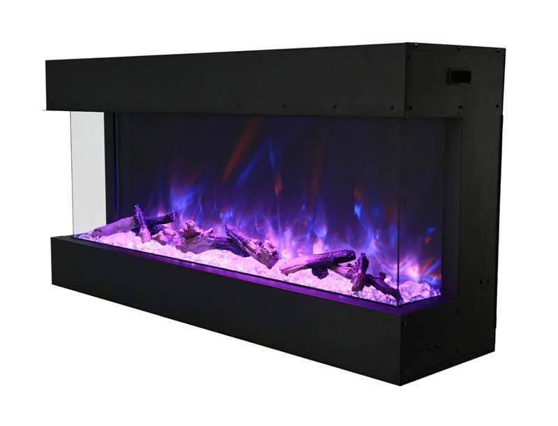 StarWood Fireplaces - Amantii 40-Tru-View-XL Deep - 3 Sided 40-Inch Electric Fireplace -