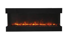 StarWood Fireplaces - Amantii 60-Tru-View-XL Deep 3 Sided 60-Inch Electric Fireplace -