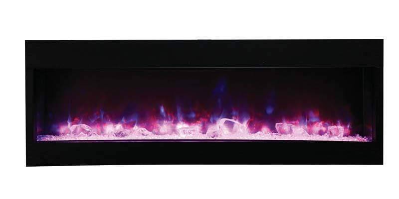 StarWood Fireplaces - Amantii 72-Tru-View-XL Deep -3 Sided 72-Inch Electric Fireplace -