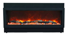 StarWood Fireplaces - Amantii Panorama Deep -50-Inch Built-in Indoor/Outdoor Electric Fireplace (BI-50-DEEP-OD) -