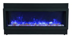 StarWood Fireplaces - Amantii Panorama Deep -50-Inch Built-in Indoor/Outdoor Electric Fireplace (BI-50-DEEP-OD) -