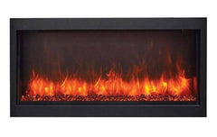 StarWood Fireplaces - Amantii Panorama Slim -60Inch Indoor/Outdoor Electric Fireplace (BI-60-SLIM-OD) -