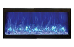 StarWood Fireplaces - Amantii Panorama Slim -88-Inch Built-in Indoor/Outdoor Electric Fireplace (BI-88-SLIM-OD) -