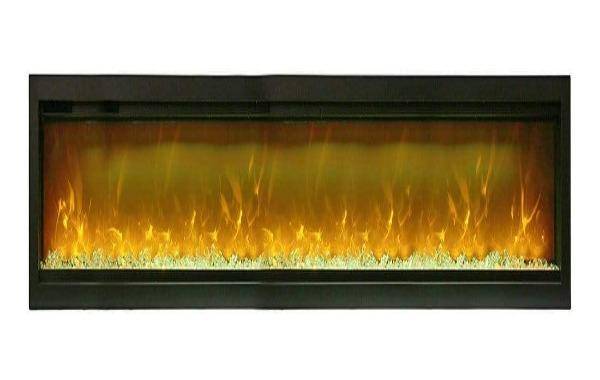 StarWood Fireplaces - Amantii SYM-100 Symmetry Series -100-Inch Electric Fireplace -