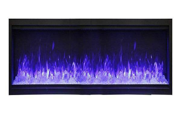 StarWood Fireplaces - Amantii SYM-100-XT Symmetry Series - 100-Inch Electric Fireplace -
