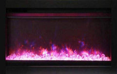 StarWood Fireplaces - Amantii SYM-34 Symmetry Series - 34-Inch Electric Fireplace -