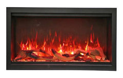 StarWood Fireplaces - Amantii SYM-42-XT Symmetry Series - 42-Inch Electric Fireplace -