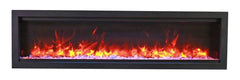 StarWood Fireplaces - Amantii SYM-50 BESPOKE Symmetry Series -50-Inch Electric Fireplace -