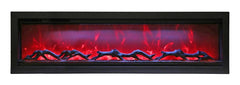 StarWood Fireplaces - Amantii SYM-60 Symmetry Series - 60-Inch Electric Fireplace -