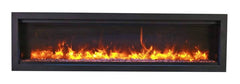 StarWood Fireplaces - Amantii SYM-74 BESPOKE Symmetry Series -74-Inch Electric Fireplace -
