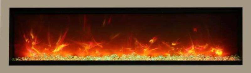 StarWood Fireplaces - Amantii Symmetry Series Trim SYM-50-SURR 50-Inch Surround - Bronze