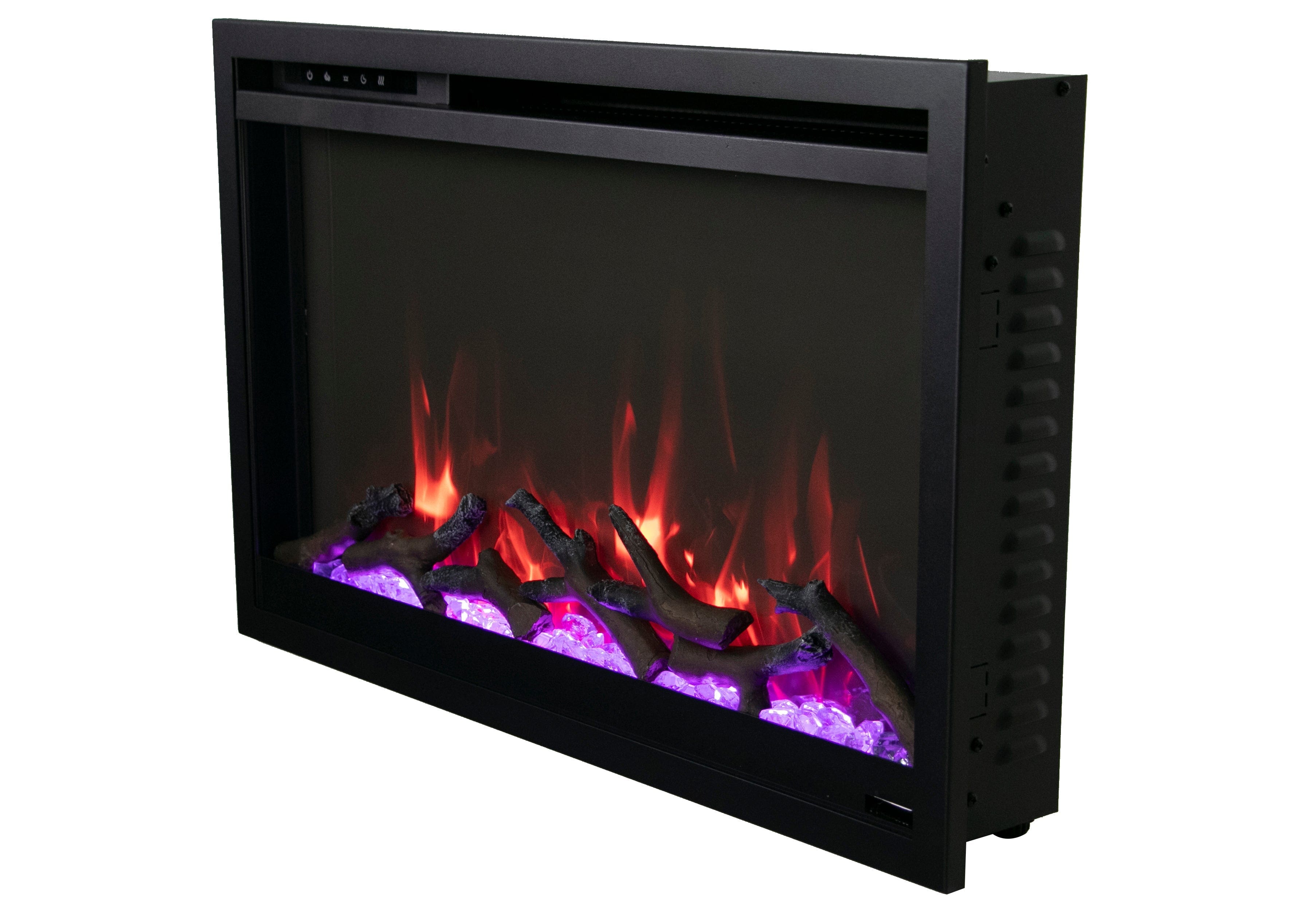 StarWood Fireplaces - Amantii TRD-30-XS Traditional EXtra Slim Electric Fireplace - 30” wide -