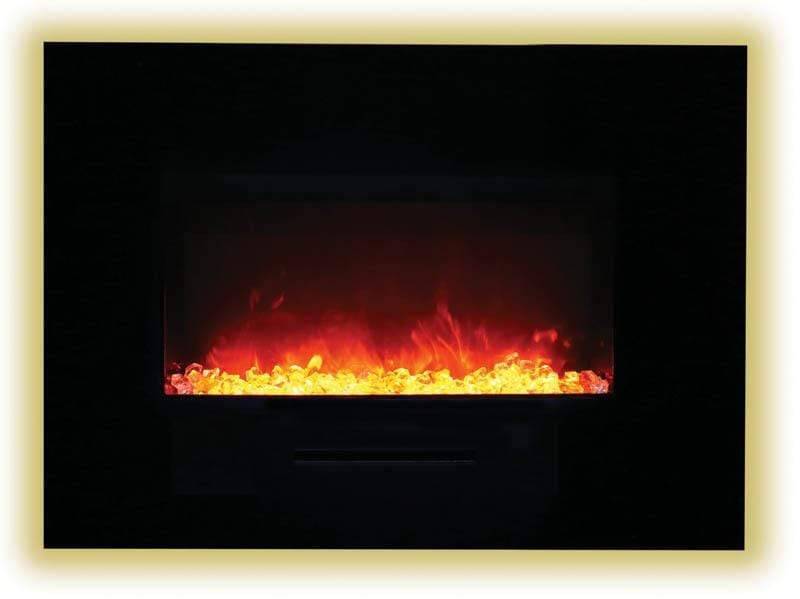 StarWood Fireplaces - Amantii Wall Mount or Flush Mount Electric Fireplace -26 Inch -