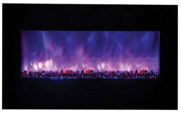 StarWood Fireplaces - Amantii Wall Mount or Flush Mount Electric Fireplace -48 Inch -