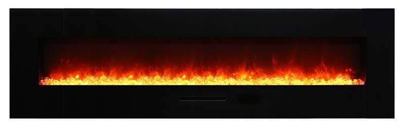 StarWood Fireplaces - Amantii Wall Mount or Flush Mount Electric Fireplace-72 Inch -