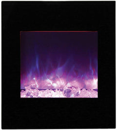 StarWood Fireplaces - Amantii Zero Clearance WM-BI-2428-VLR-BG Electric Fireplace -