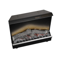 StarWood Fireplaces - Dimplex Firebox 23" Insert With LED Log Set, On/Off Remote Control -