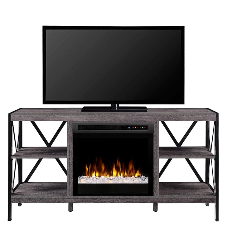 StarWood Fireplaces - Dimplex Ramona Media Console Electric Fireplace in Autumn Bronze Finish -