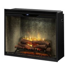 StarWood Fireplaces - Dimplex Revillusion 36-inch Portrait Built-In Firebox, Weathered Concrete -