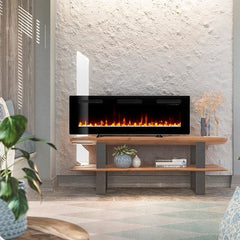 StarWood Fireplaces - Dimplex Sierra Wall/Built-In Linear Electric Fireplace 60-Inch -