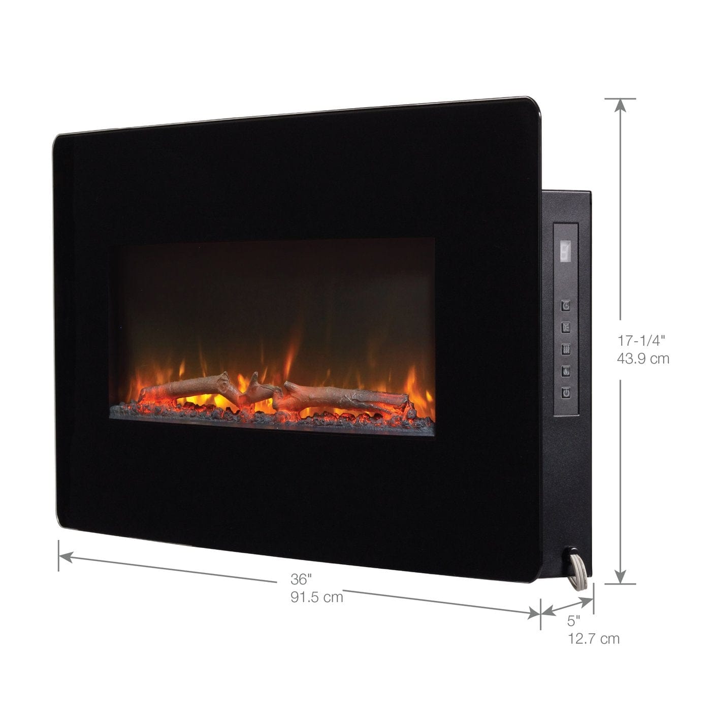 StarWood Fireplaces - Dimplex Winslow Wall-mount/Tabletop Linear Fireplace 36-Inch -