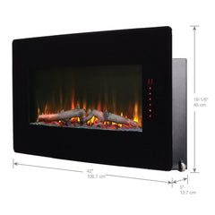 StarWood Fireplaces - Dimplex Winslow Wall-mount/Tabletop Linear Fireplace 42-Inch -
