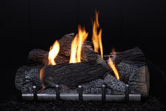 StarWood Fireplaces - Empire Outdoor wildwood Refractory Log Sets 24 inches - No Thanks / No Thanks / No Thanks