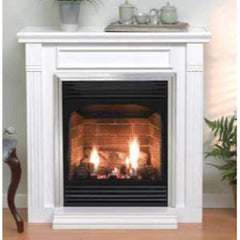 StarWood Fireplaces - Empire 26 Inch Vail Vent-Free Gas Fireplaces with Contour Burner -