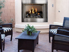 StarWood Fireplaces - Empire Carol Rose Outdoor Premium Gas Fireboxes -Intermittent Ignition -