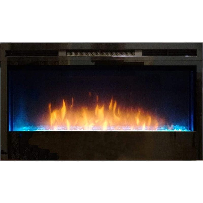 Empire Gas Fireplaces Nexfire Contemporary Linear Electric Fireplaces 34-inch (EBL34)
