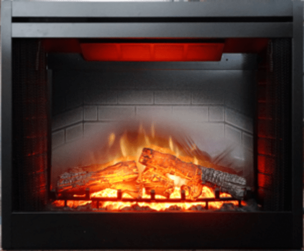 StarWood Fireplaces - Nexfire Traditional Electric Fireplaces 39-inch (EF39) - No Thanks / Plug Kit Converts EF39 to Plug In [+$70} / Remote Control on/off [+$139]