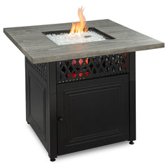 StarWood Fireplaces - Endless Summer Dakota LP Gas Outdoor Fire Pit with DualHeat Technology -
