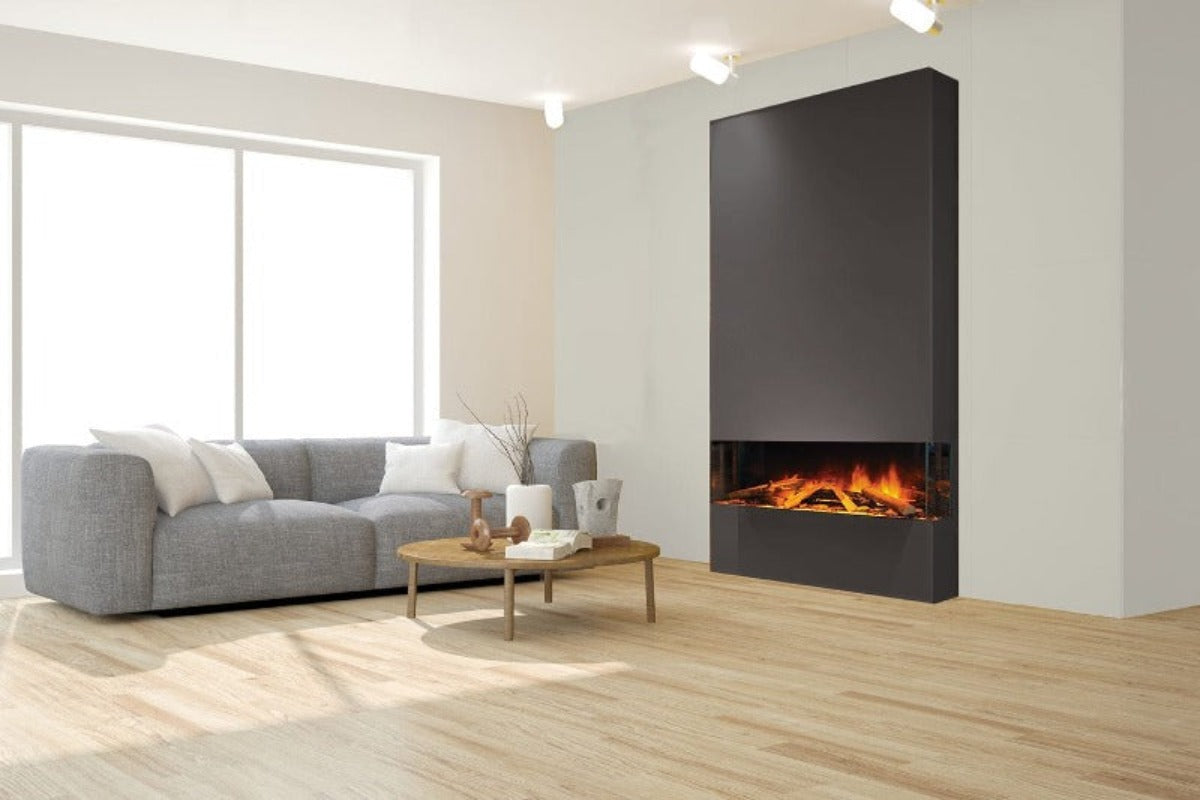 StarWood Fireplaces - Evonicfires E40 3 Sided Electric Fireplace -