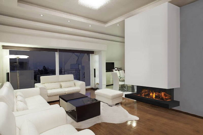 StarWood Fireplaces - Evonicfires E60 3 Sided Electric Fireplace -