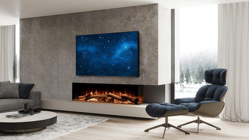 StarWood Fireplaces - Evonicfires Linnea Corner Style Electric Fireplace -