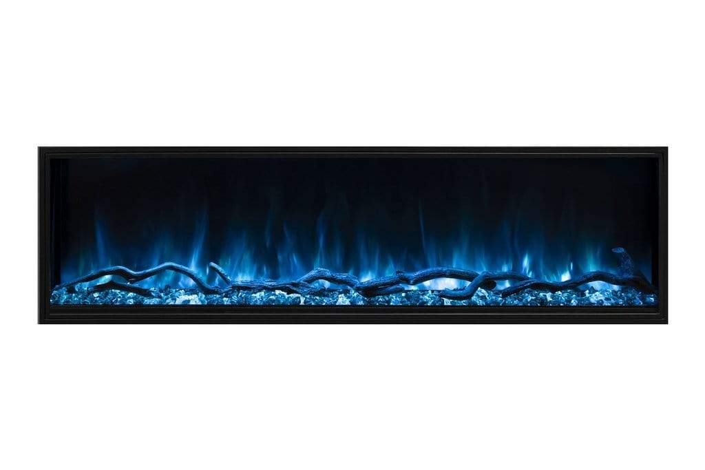 StarWood Fireplaces - Modern Flames Landscape Pro Slim 68-Inch Electric Fireplace -