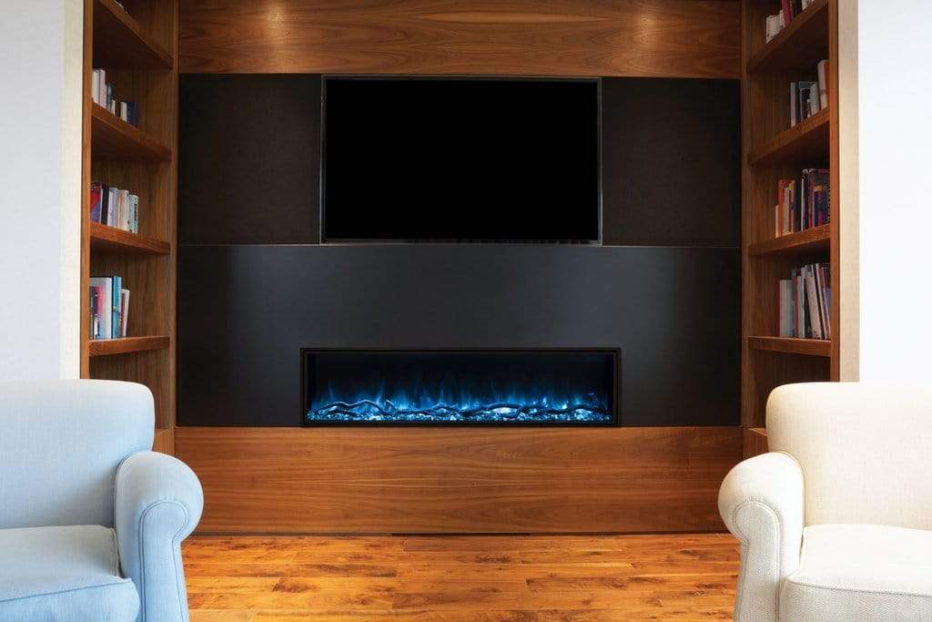 StarWood Fireplaces - Modern Flames Landscape Pro Slim 80-Inch Electric Fireplace -