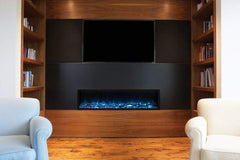 StarWood Fireplaces - Modern Flames Landscape Pro Slim 80-Inch Electric Fireplace -