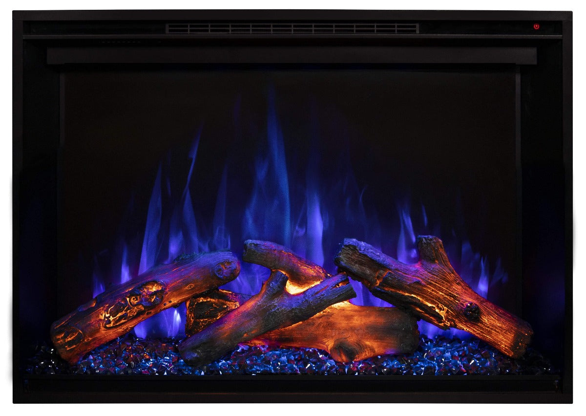 StarWood Fireplaces - Modern Flames Redstone 36-Inch Built-In Electric Fireplace -