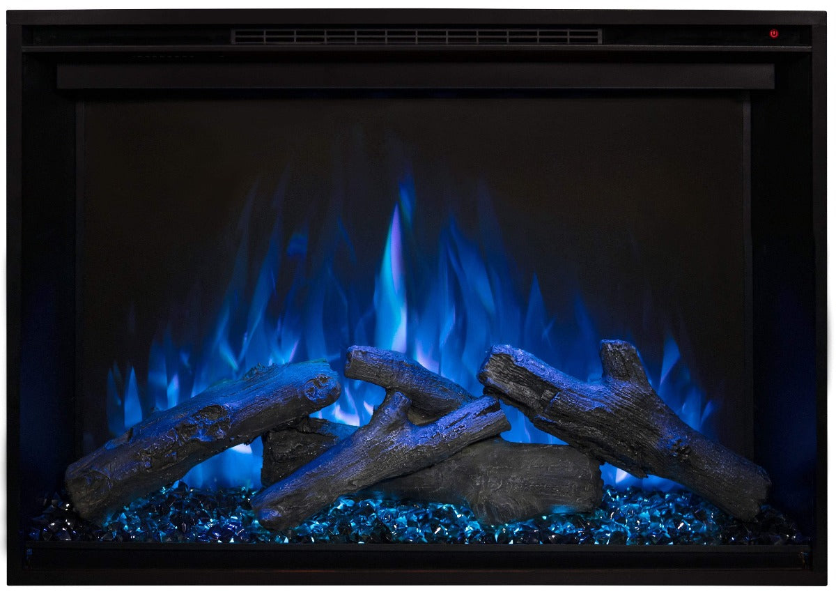 StarWood Fireplaces - Modern Flames Redstone 42-Inch Built-In Electric Fireplace -