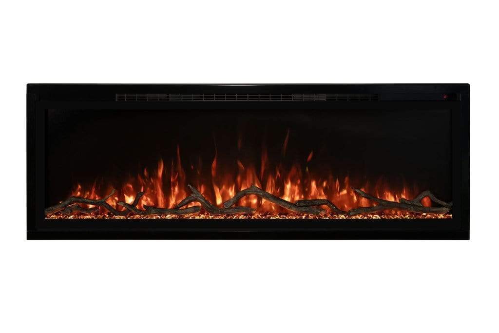 StarWood Fireplaces - Modern Flames Spectrum Slimline 50-Inch Electric Fireplace -
