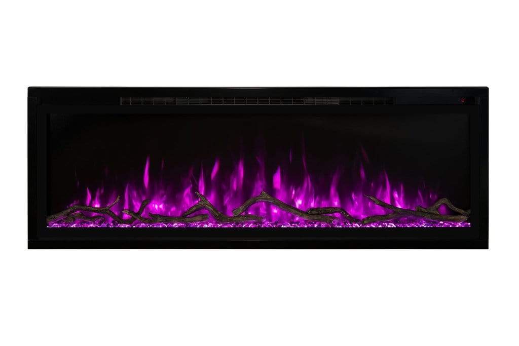 StarWood Fireplaces - Modern Flames Spectrum Slimline 74-Inch Electric Fireplace -