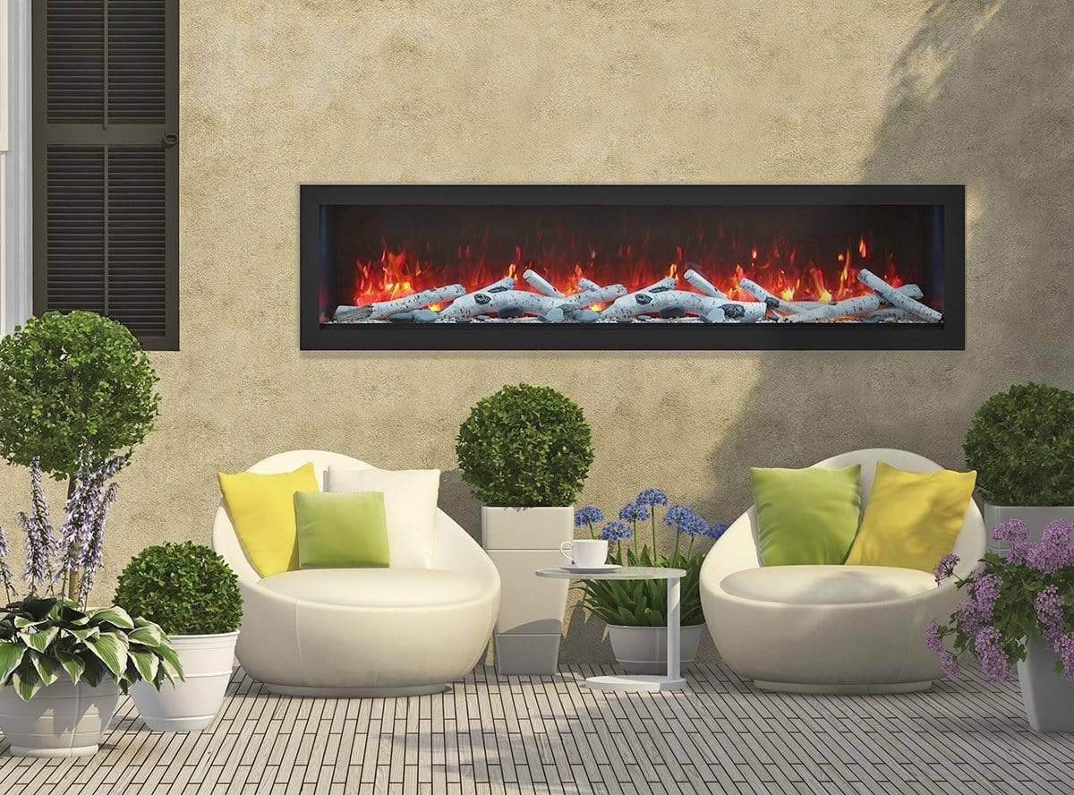 StarWood Fireplaces - Remii 65-Inch Indoor or Outdoor Electric Fireplace -