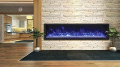 StarWood Fireplaces - Remii XS-65 -65-Inch Extra Slim Indoor-Outdoor Built-in Electric Fireplace -
