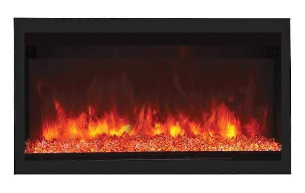 StarWood Fireplaces - Remii XT-55 -55-Inch Extra Tall Indoor-Outdoor Built-in Electric Fireplace -
