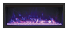 StarWood Fireplaces - Remii XT-55 -55-Inch Extra Tall Indoor-Outdoor Built-in Electric Fireplace -