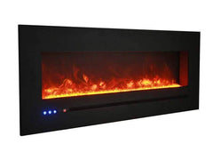StarWood Fireplaces - Sierra Flame Wall /Flush Mount Linear Electric Fireplace 34-Inch -