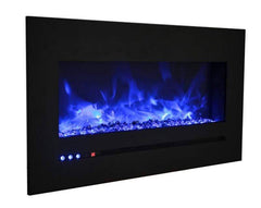 StarWood Fireplaces - Sierra Flame Wall /Flush Mount Linear Electric Fireplace -60-Inch -